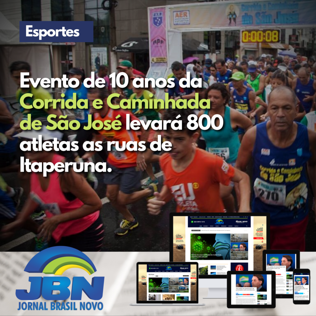 Evento De 10 Anos Da Corrida E Caminhada De São José Levará 800 Atletas ...